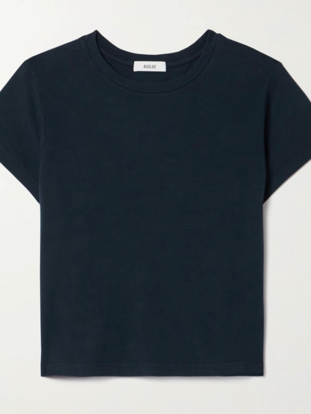 AGOLDE | Cropped Cotton T-Shirt | Size S